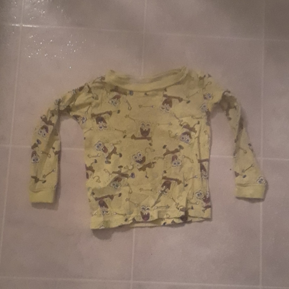 ⭐4/$10⭐ Spongebob Squarepants pajama shirt
